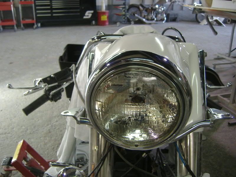 Softail Stretched Headlight Nacelle Bad Dad Custom Bagger Parts for Your Bagger